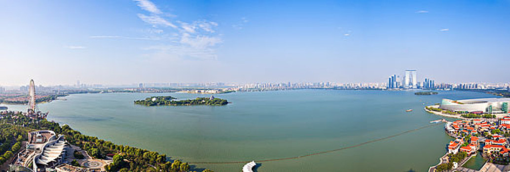 苏州金鸡湖美景