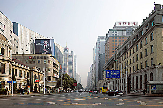 道路,中山,大连,中国