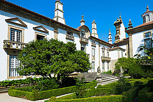 花园,宫殿,葡萄牙,欧洲