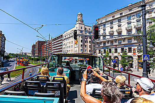 布达佩斯城市观光旅游巴士