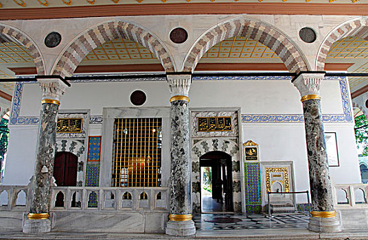 土耳其,伊斯坦布尔,市区,地区,藍色清真寺,宫殿,世界遗产