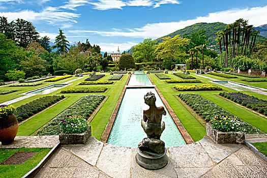 正规花园,别墅,马焦雷湖,意大利