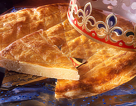 法式甜饼,杏仁,糕点,蛋糕,皇冠