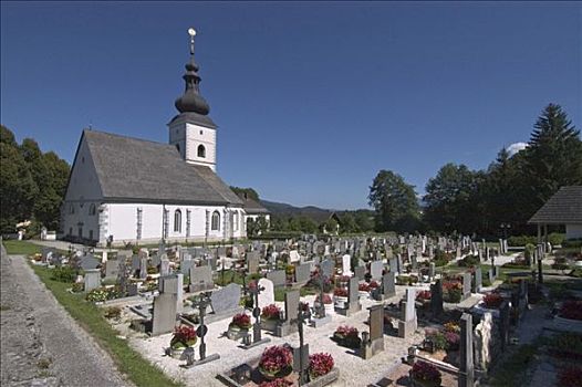 教堂,玛丽亚,克恩顿州,卡林西亚,奥地利
