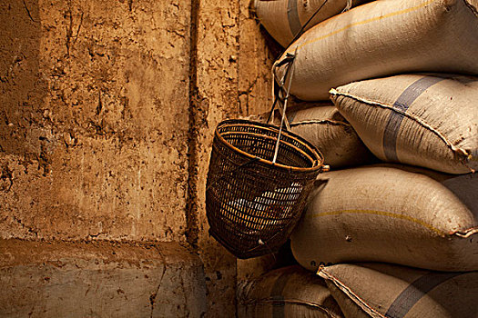 袋,咖啡豆,印度尼西亚