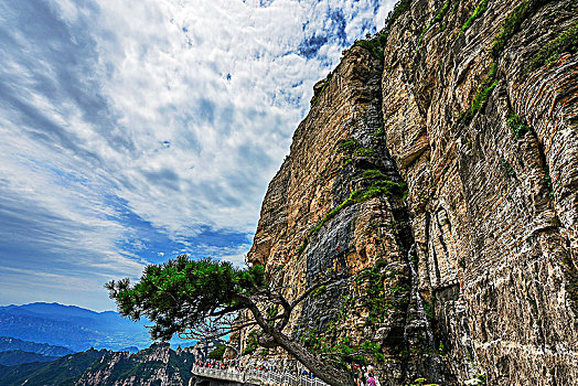 中国,河北,白石山景观