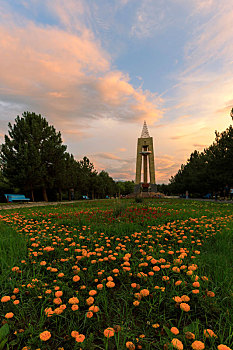 吉尔吉斯斯坦,比什凯克,突厥公园