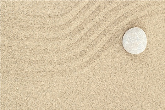 禅,石头,沙子