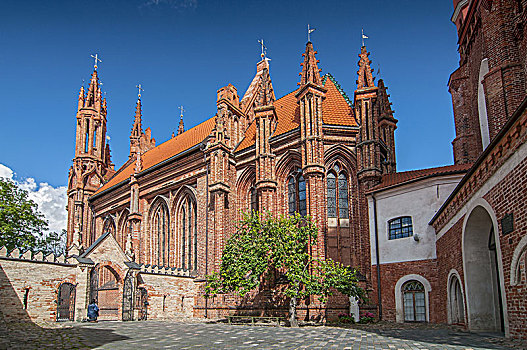 教堂,维尔纽斯,老城,立陶宛