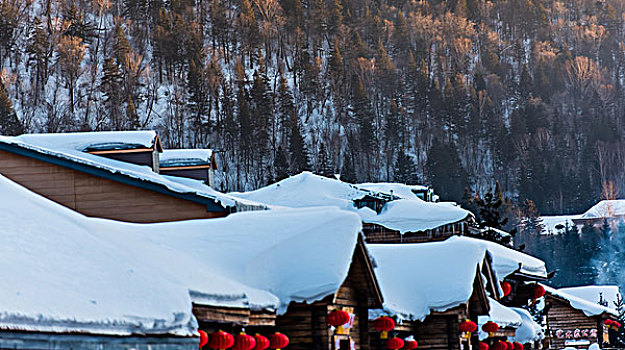 黑龙江雪乡风景