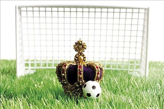 足球,国王,皇冠