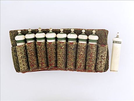 弹药,象牙制品,瓶子,北方,早,19世纪,艺术家,未知