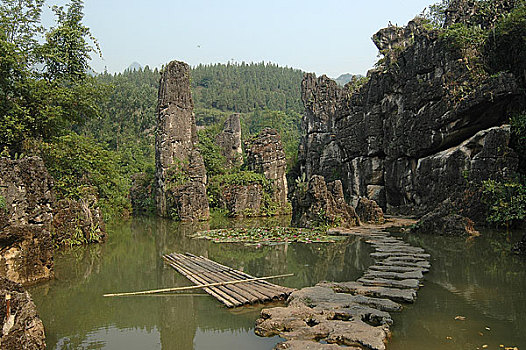 贵州黄果树天景桥景区