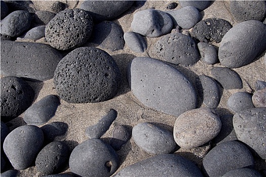 抽象,背景,石头,沙子