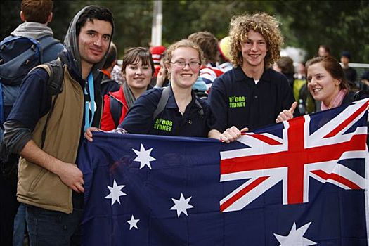 澳大利亚,世界,年轻,白天,悉尼,2008年,朝圣