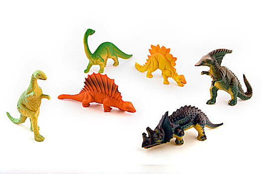 多,玩具,塑料制品,恐龙