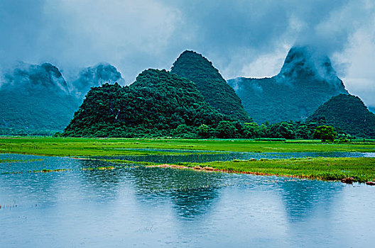 桂林梦幻田园风光