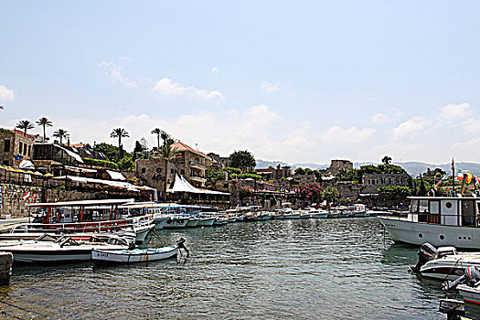 黎巴嫩海港城镇