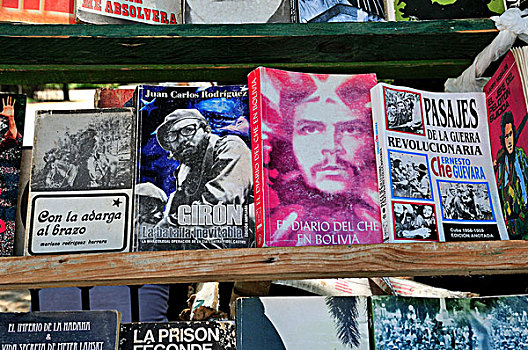 革命,文学作品,老,城镇,哈瓦那,古巴,加勒比