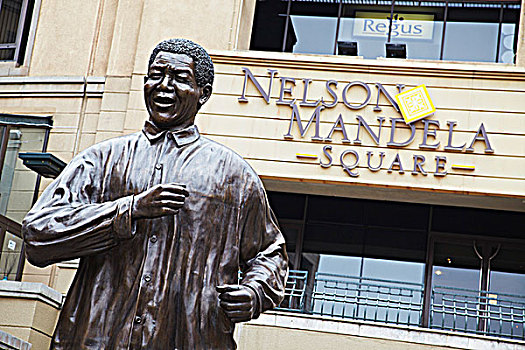 雕塑,广场,约翰内斯堡,南非