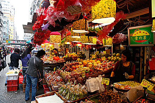 香港水果摊
