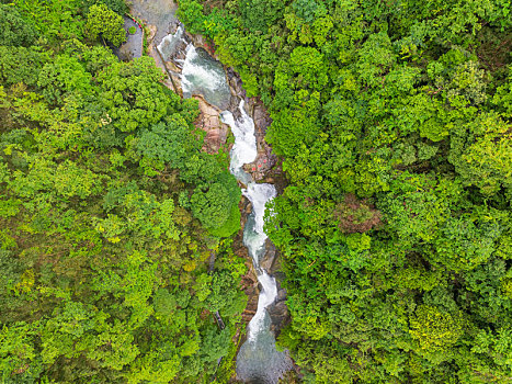 湖南郴州东江湖龙景瀑布