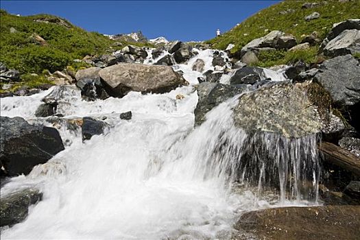 山川,布鲁克山,高,高山,道路,国家公园,陶安,卡林西亚,奥地利