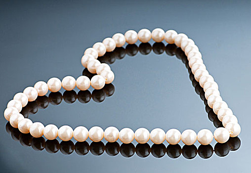 珍珠项链,时髦,概念