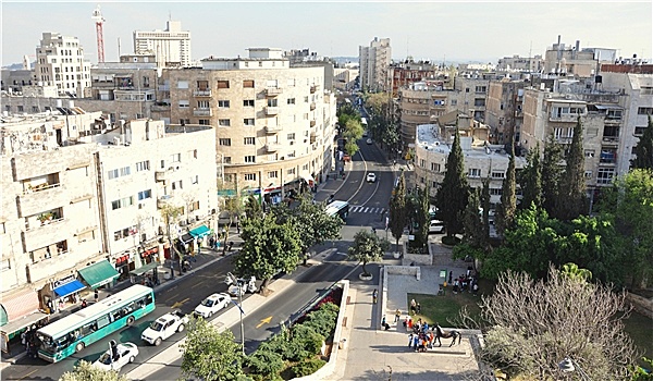 耶路撒冷,市区
