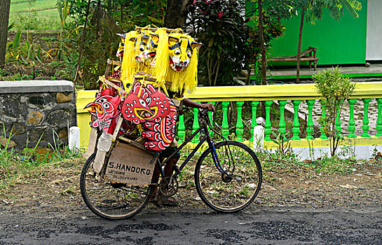 自行车,东方,爪哇,爪哇岛,印度尼西亚,东南亚