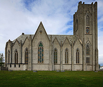 天主教堂,雷克雅未克,冰岛,欧洲