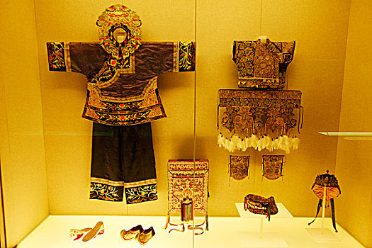 上海博物馆,民族服饰