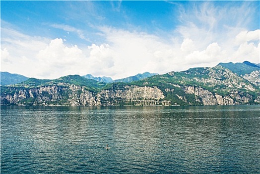 加尔达湖,马尔切斯内,乡村,意大利