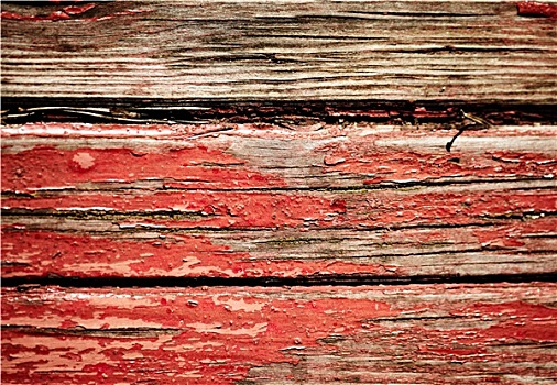 红色,脏,木墙