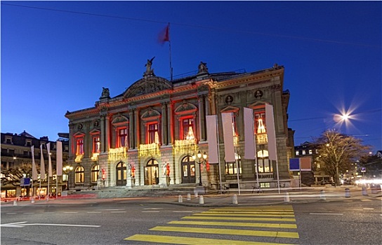 剧院,大,日内瓦,瑞士
