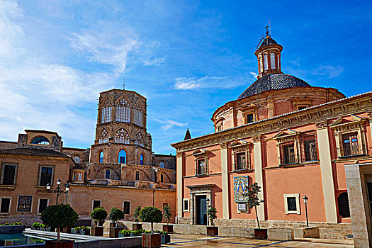 瓦伦西亚,大教堂,教堂,西班牙