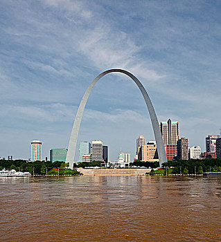 拱形,密西西比河,密苏里,美国