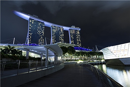 码头,湾,新加坡