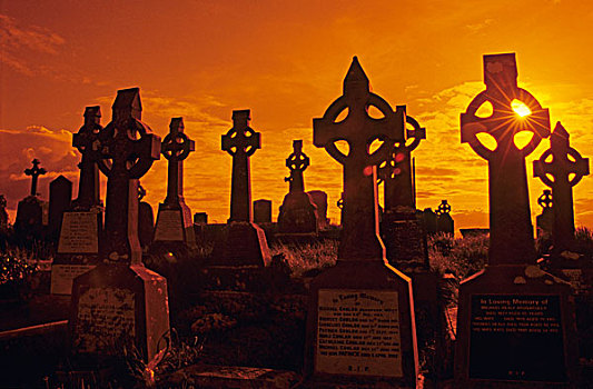 墓地,爱尔兰