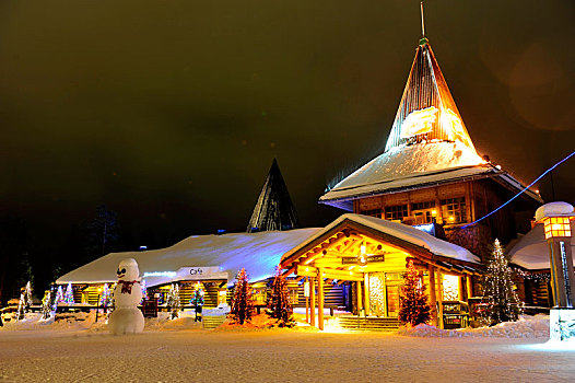 2015年芬兰看极光,游圣诞老人村