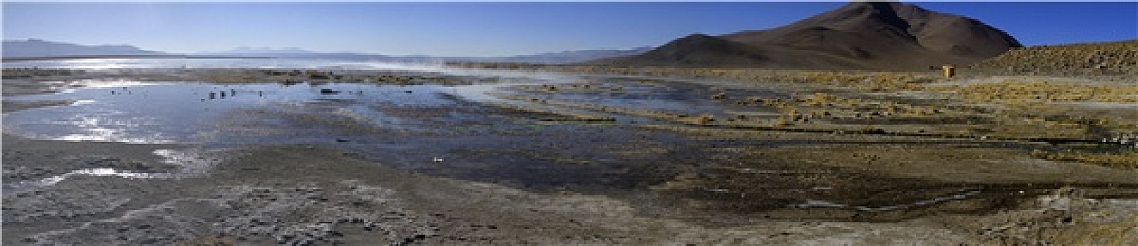 温泉,乌尤尼盐沼,玻利维亚