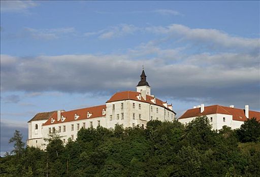 城堡,地区,南摩拉维亚,捷克共和国,欧洲