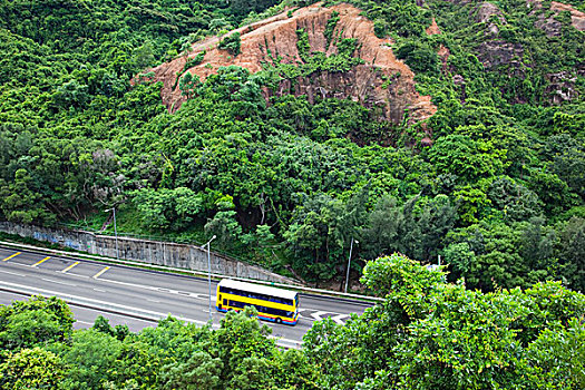 落基山,岛屿,东方,走廊,香港