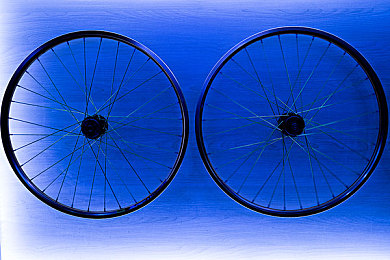 自行车轮图片