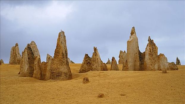 石灰石,顶峰,荒芜,南邦国家公园,西澳大利亚,澳大利亚