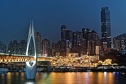 重庆洪崖洞夜景