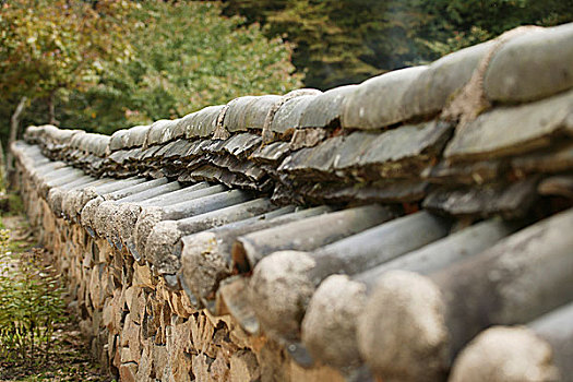 韩国,传统,栅栏
