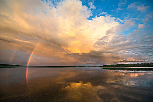 彩虹,萨斯喀彻温,加拿大