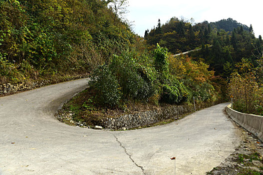 农村山区道路