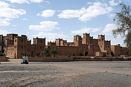 要塞,靠近,瓦尔扎扎特,摩洛哥,非洲